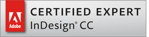 Adobe Certfied Expert InDesign CC Logo