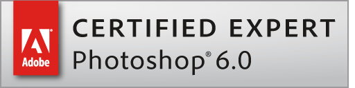 Adobe Certfied Expert Photoshop 6.0 Logo